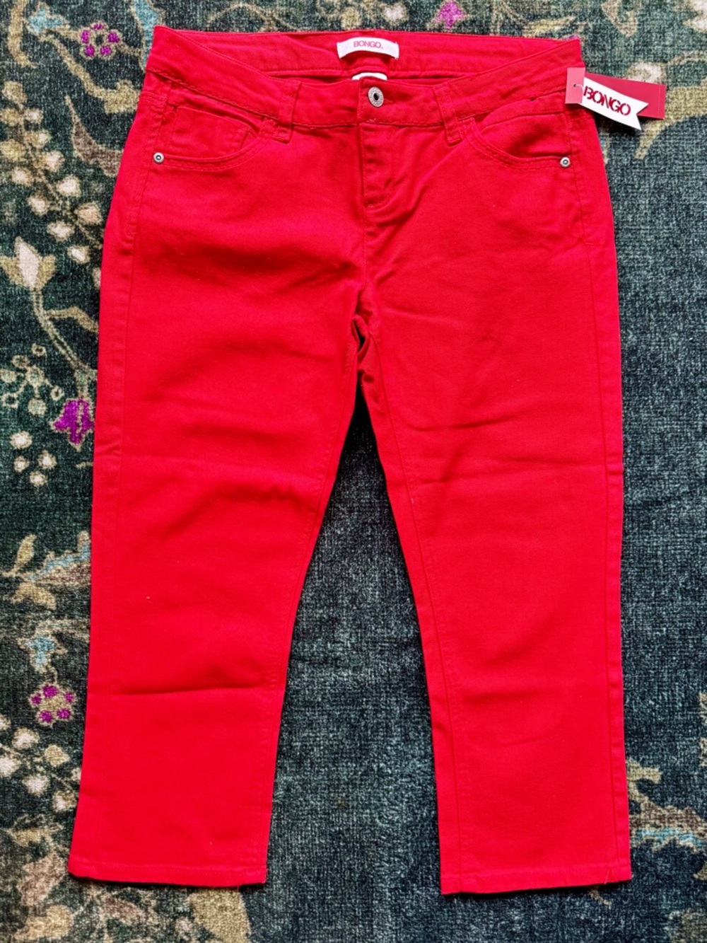 BONGO Cherry Bomb Capri Jeans